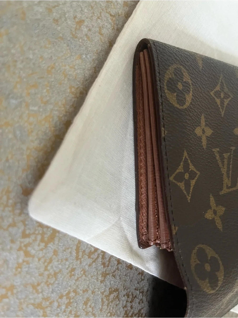 Louis Vuitton Brown Monogram Continental Wallet